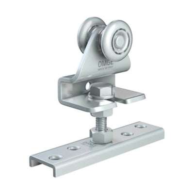 Q.TA' 15 OMGE 1222 CARRELLO A 2 RUOTE D 24 MM PORT 25 KG