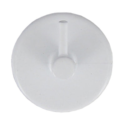 Q.TA' 25 SUPPORTO ADESIVO P/BRIS BRIS ZAMA BIANCO D 25 MM