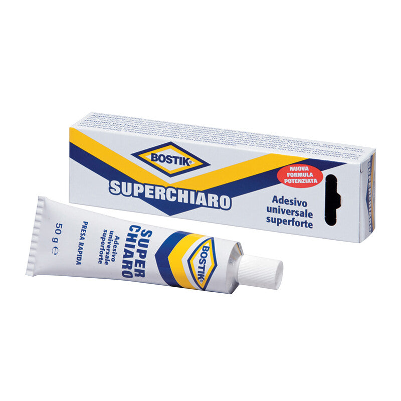 Q.TA' 12 BOSTIK SUPERCHIARO ADESIVO 125 G