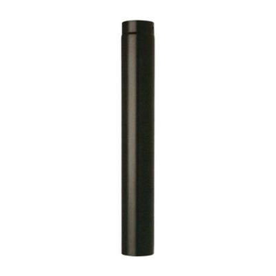 Q.TA' 1 TUBO PLUS PORCELLANATO H 100 CM D 20 CM NERO OPACO