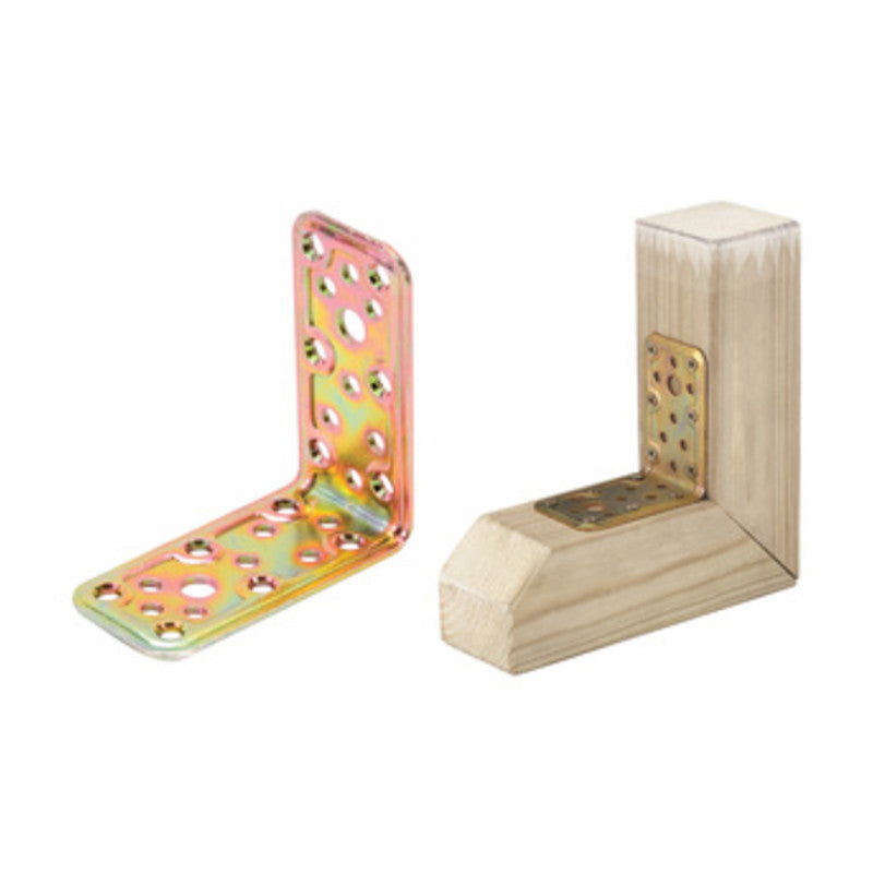 Q.TA' 50 PIASTRA 746 ANGOLARE ACCIAIO TROP 40X 30X 30 MM