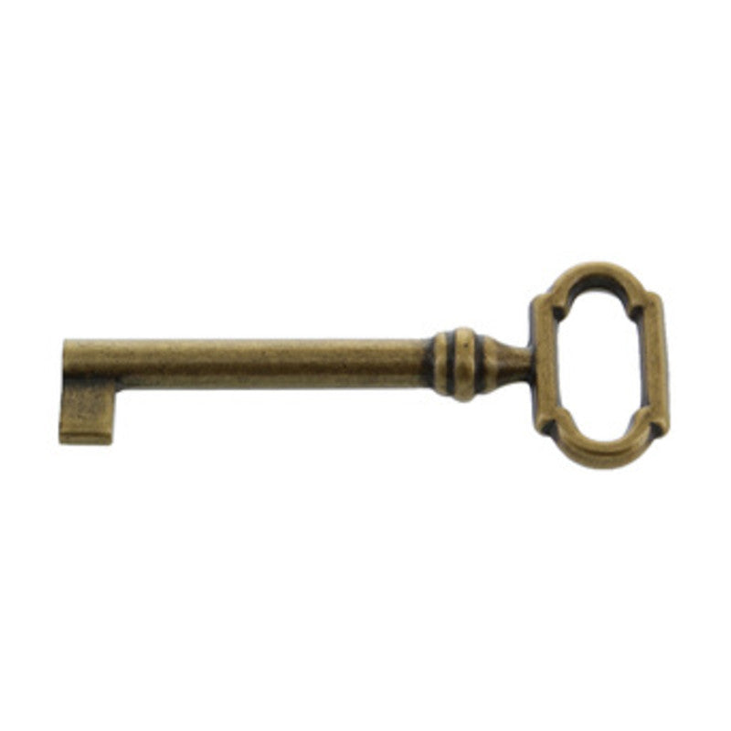 Q.TA' 25 CHIAVE P/MOBILI 33727 27X69 MM OTTONE FLORENCE