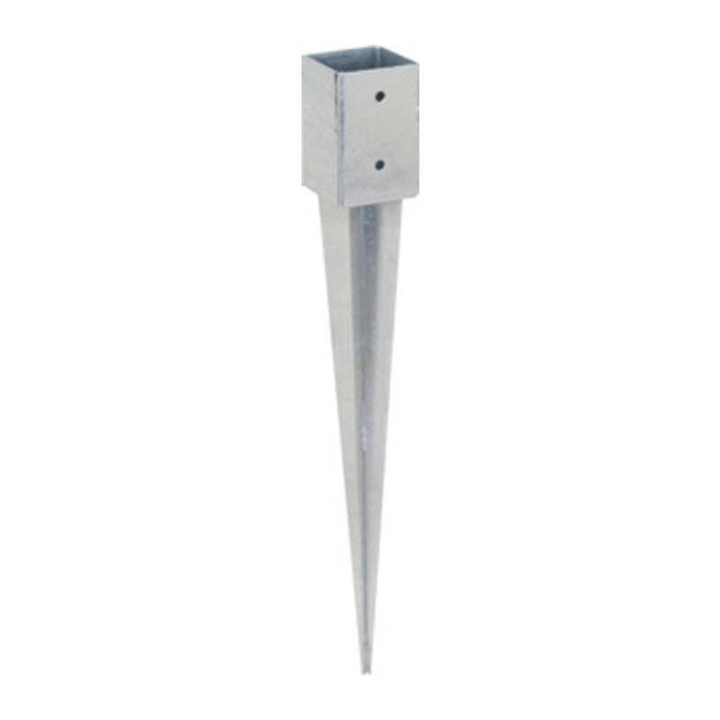 Q.TA' 1 PIASTRA 797 SUPPORTO PILASTRO ZINC FUOCO 71X71X750MM