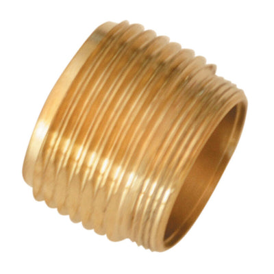 Q.TA' 10 RACCORDO OTTONE FILETTATO 24X1 MAS 3/4 MAS 22X1 FEM