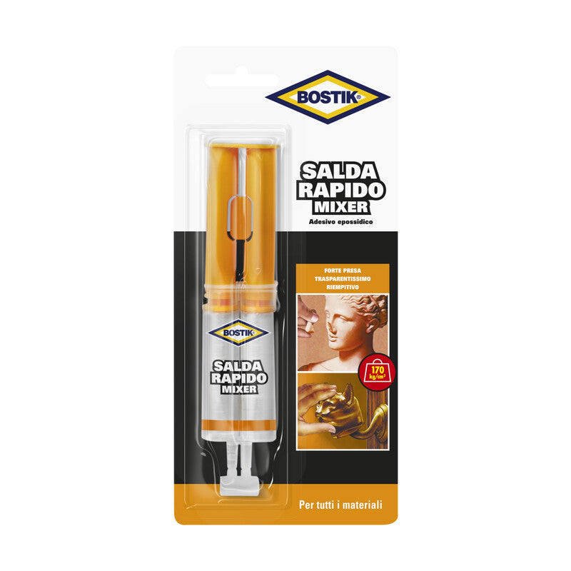 Q.TA' 12 BOSTIK SALDA RAPIDO MIXER ADESIVO 24 ML BLISTER