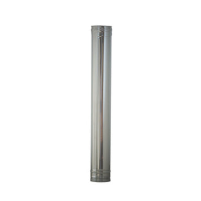 Q.TA' 9 TUBO INOX AISI 304 H 100 CM D 12 CM