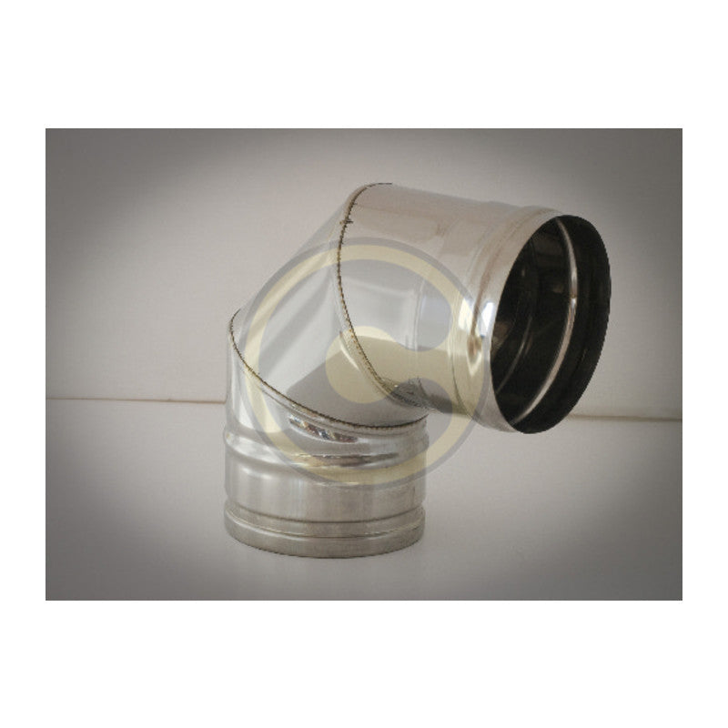 Q.TA' 1 GOMITO INOX AISI 304 90 D 14 CM