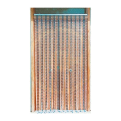 Q.TA' 1 C TENDA CORALLO 125XH240 CM CRISTALLO AMBRA