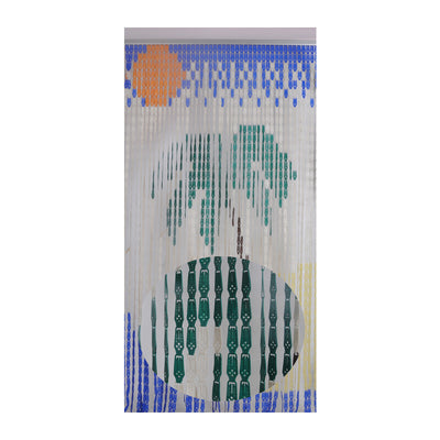 Q.TA' 1 TENDA A PIASTRINE 125XH240 CM DIS. 6018 PALMA