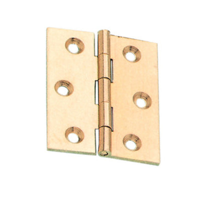 Q.TA' 6 BL CERNIERA FRESATA PIANA OTTONE SAT 50X40 MM 2