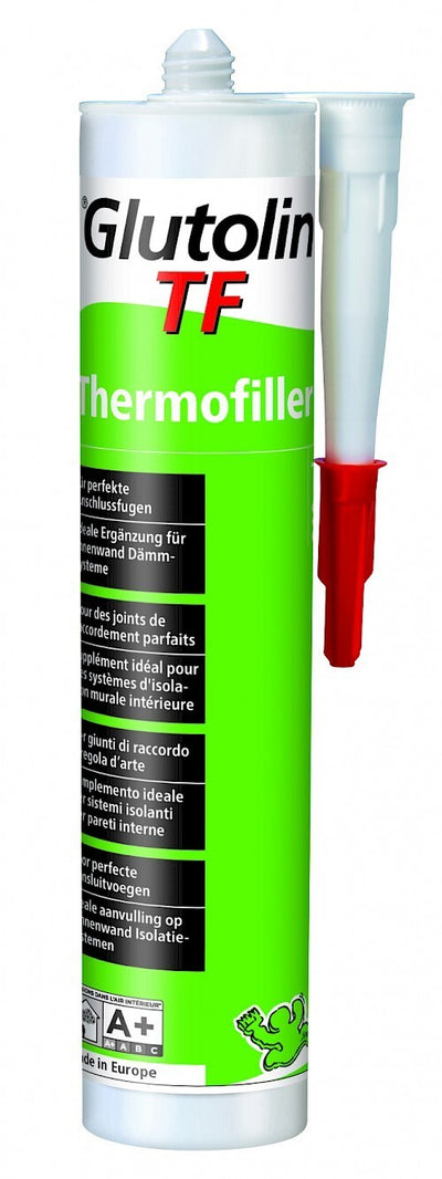 Glutolin Thermofiller TF 310ml silicone per isolamento termico stucco con micr