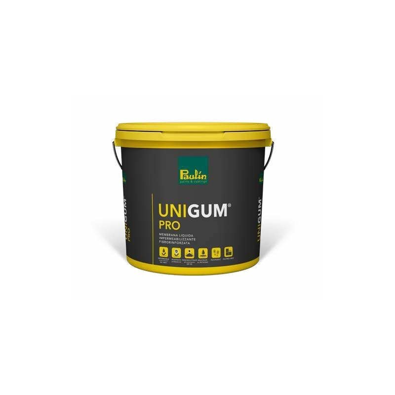 UNIGUM PRO membrana liquida impermeabilizzante fibrorinforzata bianco 18kg