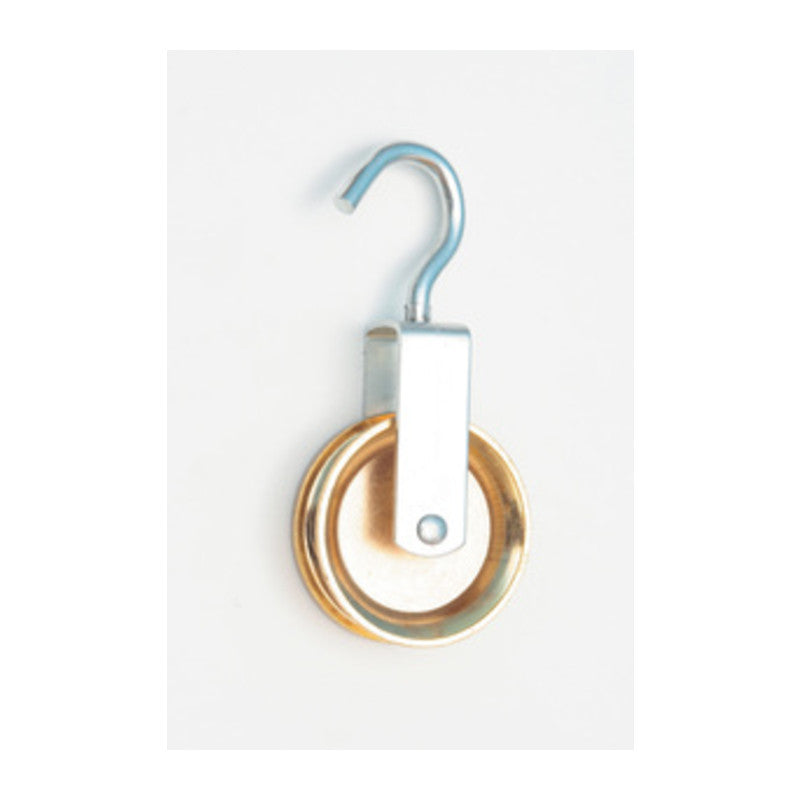 Q.TA' 6 BL CARRUCOLA ZAMA OTT P/BIANCHERIA D 30 MM 2