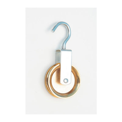 Q.TA' 6 BL CARRUCOLA ZAMA OTT P/BIANCHERIA D 30 MM 2