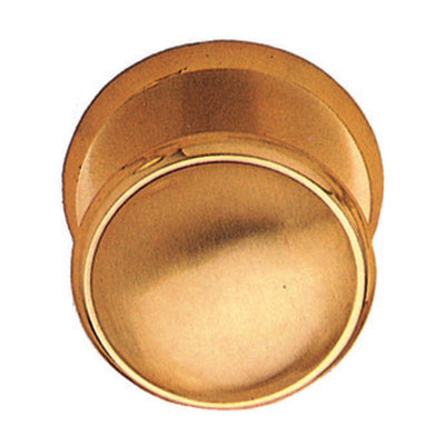 Q.TA' 1 BL POMOLO OTTONE D 70 MM SATINATO