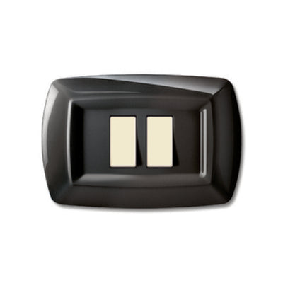 Q.TA' 10 TONDO PLACCA MAGIC PLAST 2P RAVVICINATI NERO