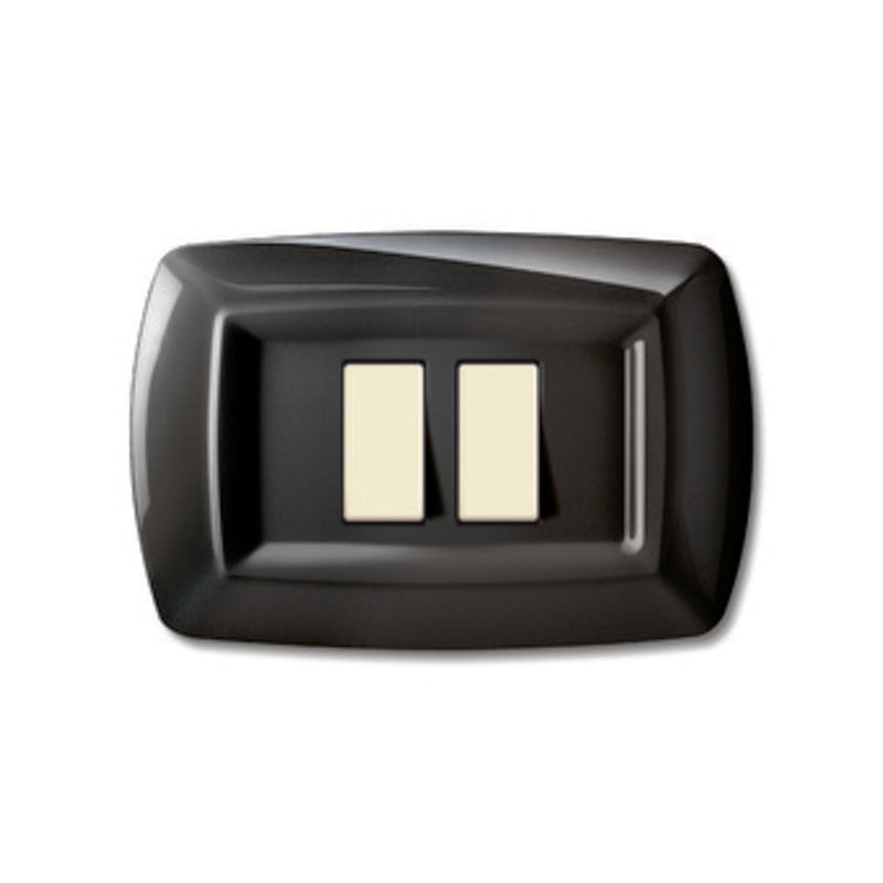 Q.TA' 10 TONDO PLACCA MAGIC PLAST 2P RAVVICINATI NERO