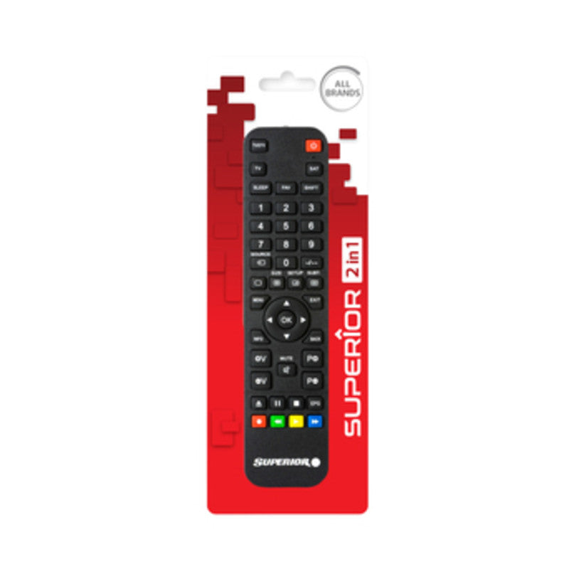 Q.TA' 1 TELECOMANDO TV SUPERIOR PROGRAMMABILE 2 IN 1
