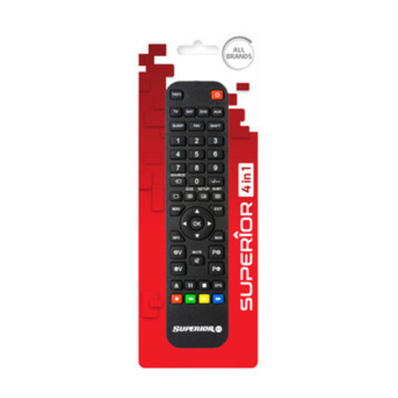 Q.TA' 1 TELECOMANDO TV SUPERIOR PROGRAMMABILE 4 IN 1