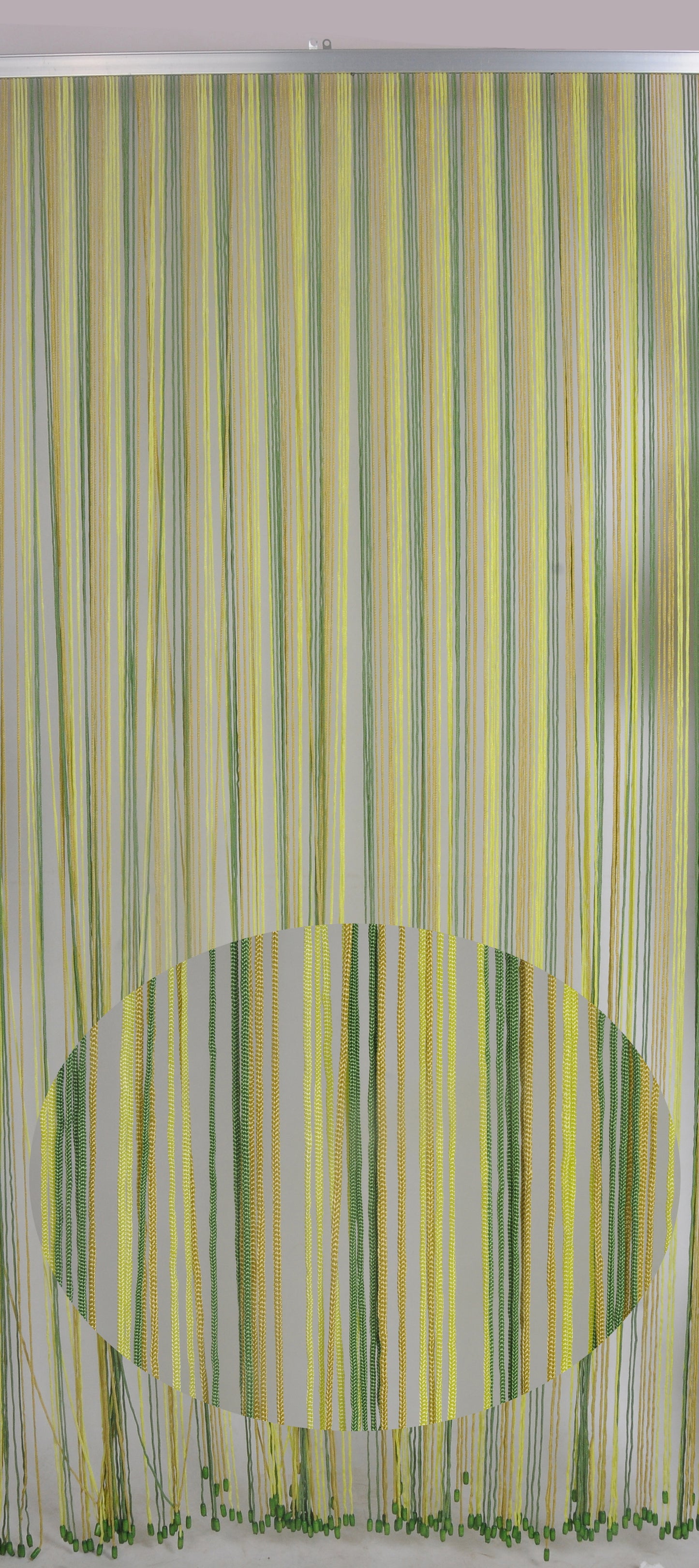 Q.TA' 1 C TENDA CORDONCINO 125XH240 CM VERDE CHIARO