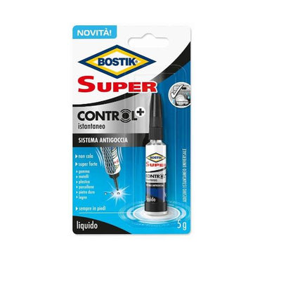 Q.TA' 1 BOSTIK SUPER CONTROL+ ISTANTANEO ADESIVO 5 G BLISTER