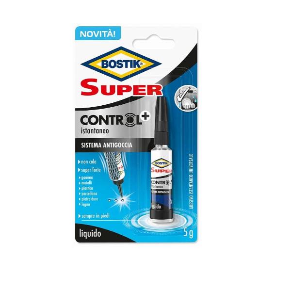 Q.TA' 1 BOSTIK SUPER CONTROL+ ISTANTANEO ADESIVO 5 G BLISTER