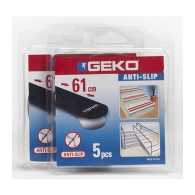 Q.TA' 1 ANTISDRUCCIOLO GEKO STRISICA 19X610 MM 5 NERO