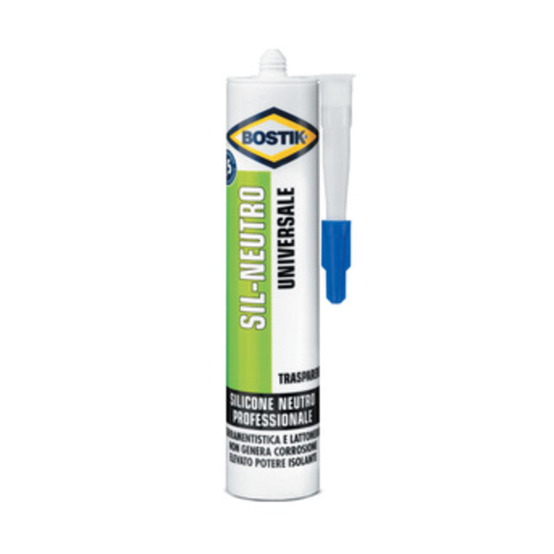 Q.TA' 12 BOSTIK SIL-NEUTRO UNIVERSALE 300 ML TRASPARENTE