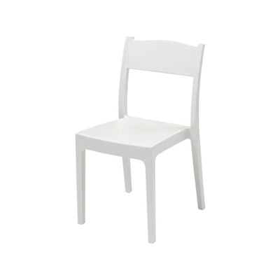 Q.TA' 1 SEDIA POLIPROPILENE FIBRA VETRO VESTA BIANCO