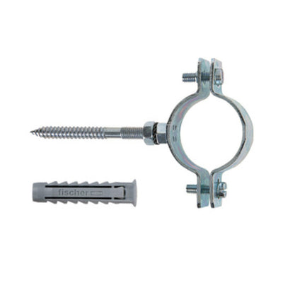 Q.TA' 1 FISCHER COLLARE P/TUBI CPT 1 C/VITE E TASSELLO