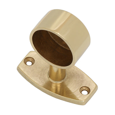 Q.TA' 1 BL FINALE TUBO CORRIMANO OTTONE LUCIDO D 18 MM