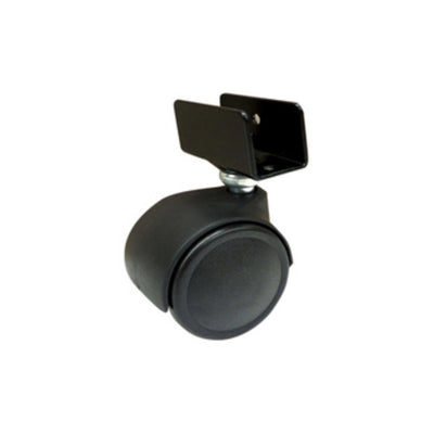 Q.TA' 4 BL RUOTA GEMELLARE POLIPROP C/PIASTRA U/16 40 2