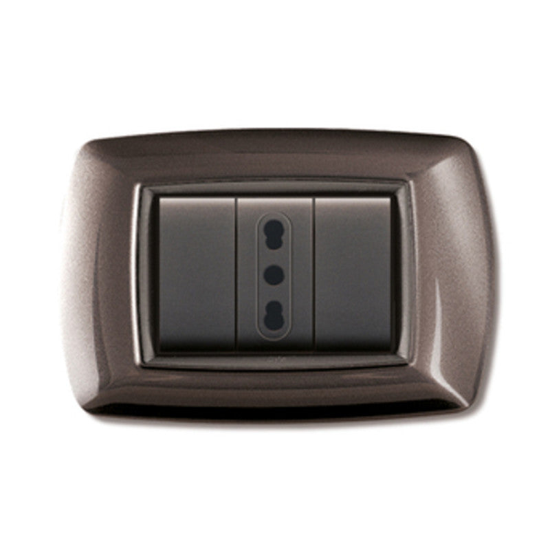 Q.TA' 10 PLACCA LIFE LIVING PLAST ALLUMINIO NOTTE 3P