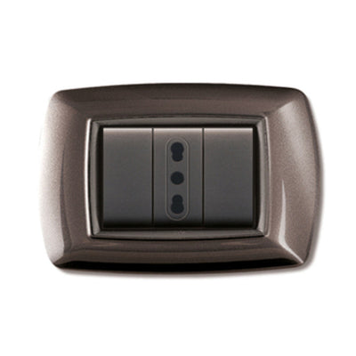 Q.TA' 10 PLACCA LIFE LIVING PLAST ALLUMINIO NOTTE 3P