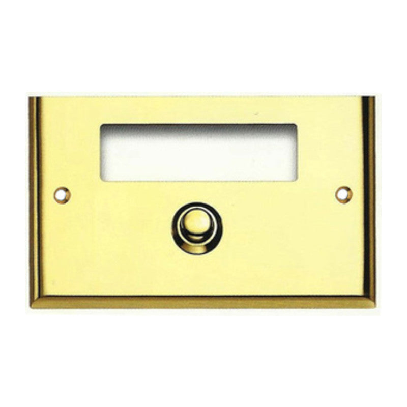 Q.TA' 1 CAMPANELLO OTTONE GOLD NETTUNO C/FINESTRA L V