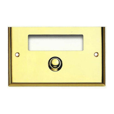 Q.TA' 1 CAMPANELLO OTTONE GOLD NETTUNO C/FINESTRA L V