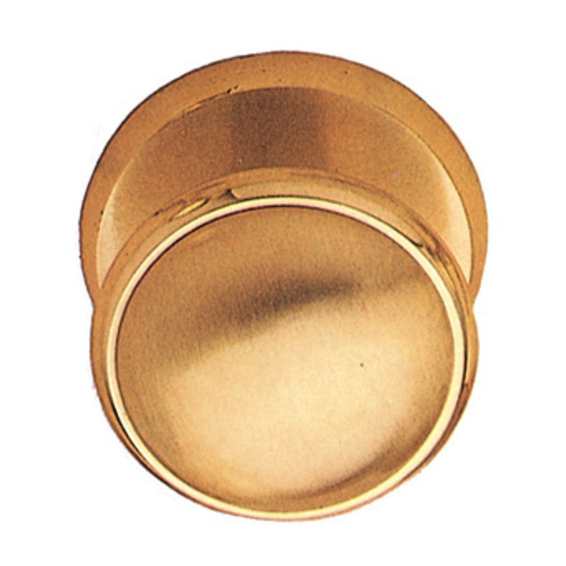 Q.TA' 5 BL POMOLO OTTONE D 70 MM LUCIDO