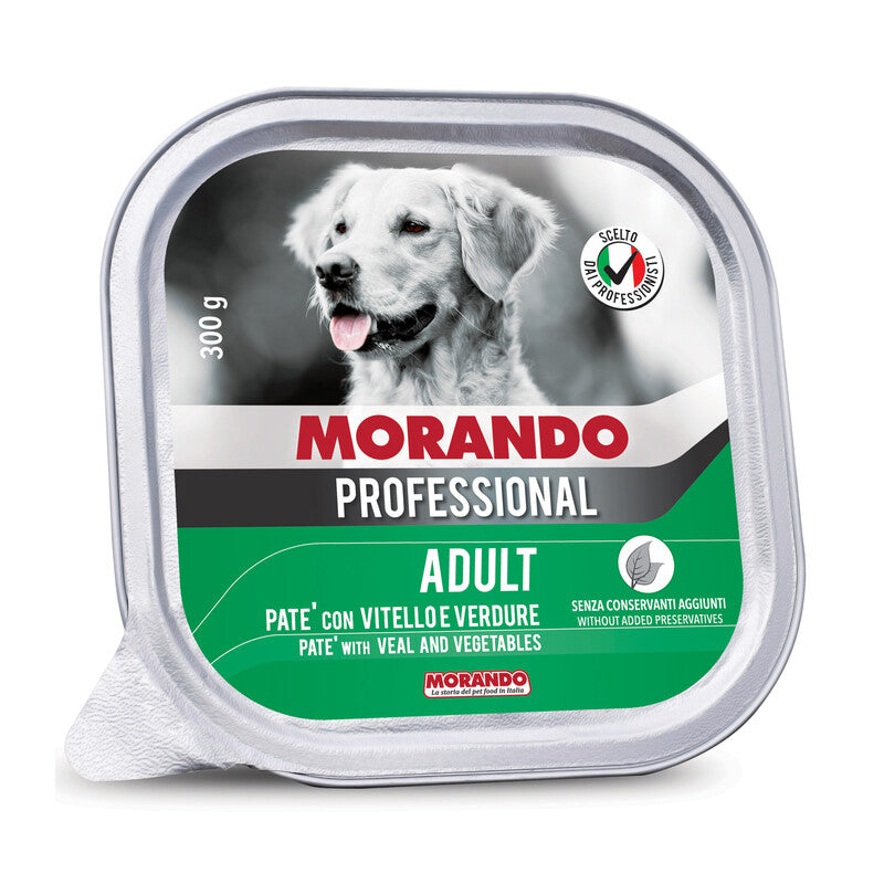 Q.TA' 18 CIBO CANE MORANDO VSC 300 G VITELLO VERDURE