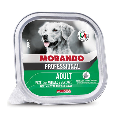 Q.TA' 18 CIBO CANE MORANDO VSC 300 G VITELLO VERDURE