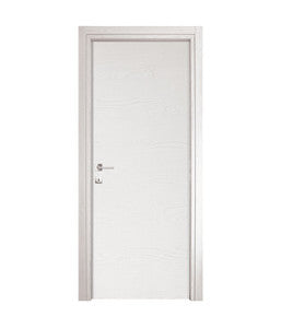 Q.TA' 1 PORTA BATTENTE 90X210 MICROTEC FRASSINO BIANCO