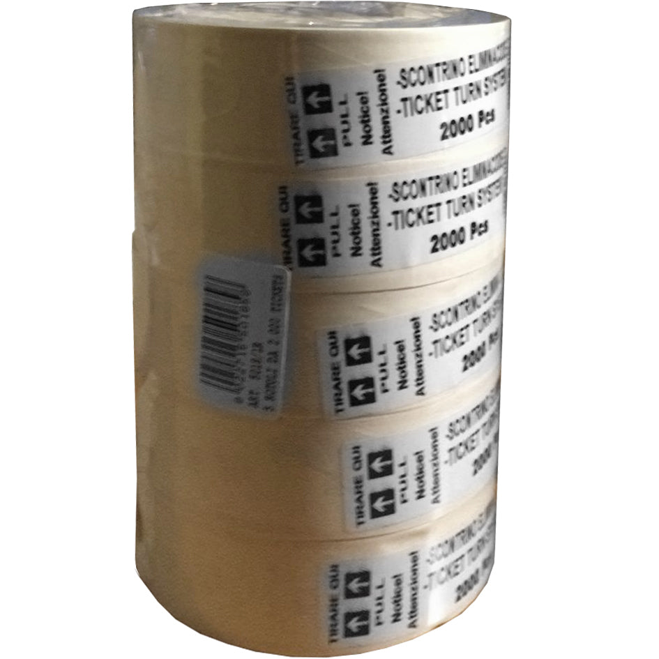 Q.TA' 5 ROTOLO 2000 ETICHETTE ELIMINA CODE