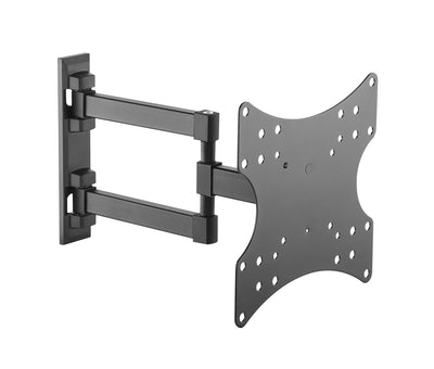 Q.TA' 1 SUPPORTO TV A MURO DOPPIO BRACCIO 28/42 POLLICI