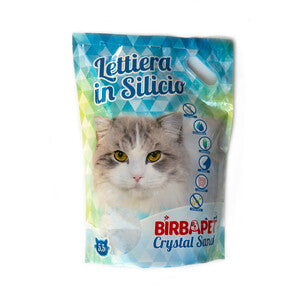 Q.TA' 6 LETTIERA BIRBAPET GATTO SILICIO NATURALE LT.5