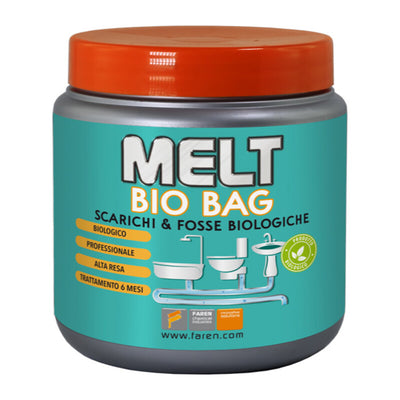 Q.TA' 12 MELT BIO BAG P/SCARICHI E FOSSE BIOLOGICHE 300 G