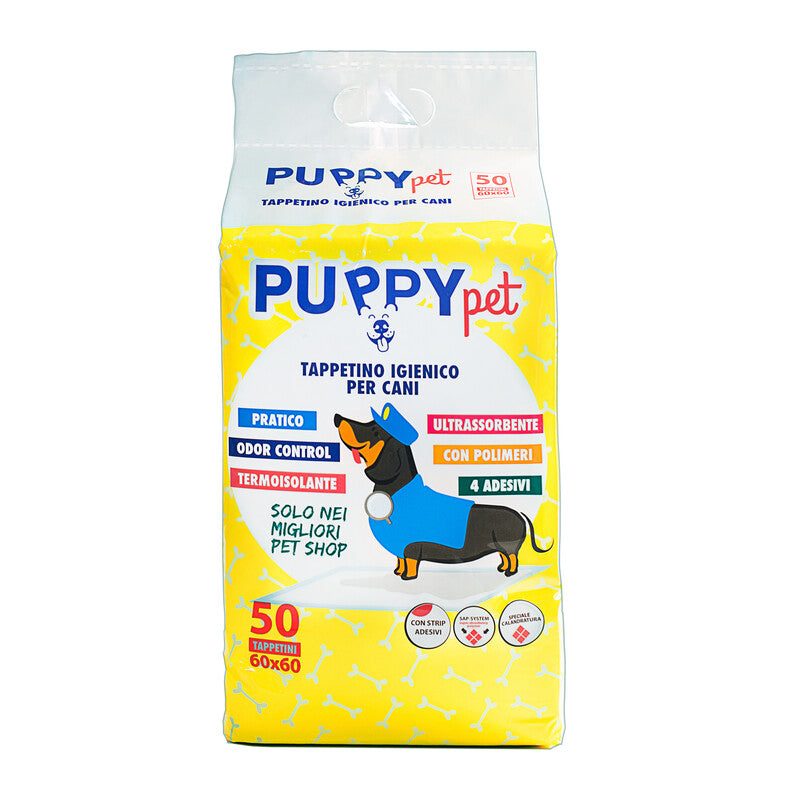 Q.TA' 1 TAPPETINO PUPPY PET MONOUSO 60X60CM 50
