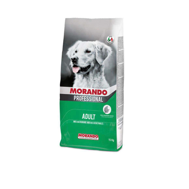 Q.TA' 1 CIBO CANE MORANDO 15 KG ADULT MIX VERDURE