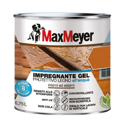 Q.TA' 4 MAX IMPREGNANTE GEL ALLACQUA NOCE SCURO 750 ML