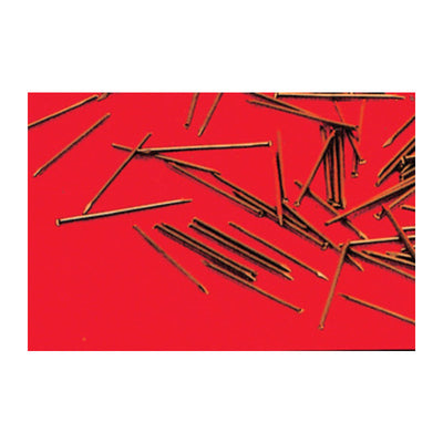 Q.TA' 5 SC GRUPPINI ACCIAIO OTTONATO 1,5X25 MM 80 G*