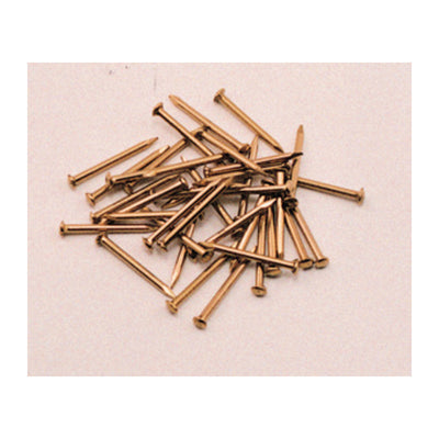 Q.TA' 10 SC CHIODI TESTA BOMBATA OTTONE 1,8X25 MM 60 G*