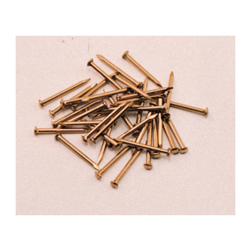 Q.TA' 10 SC CHIODI TESTA BOMBATA OTTONE 1,8X30 MM 60 G*